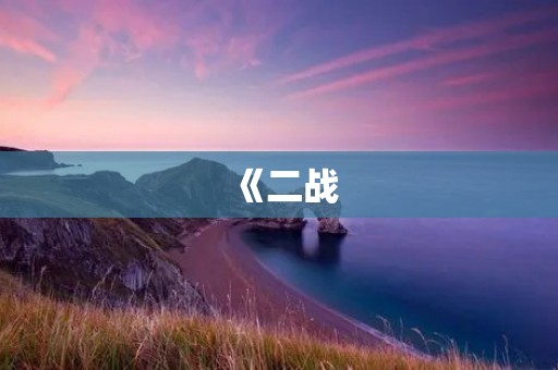 《二战:充满真实战争的游戏体验》 《二战:充满真实战争的游戏体验》