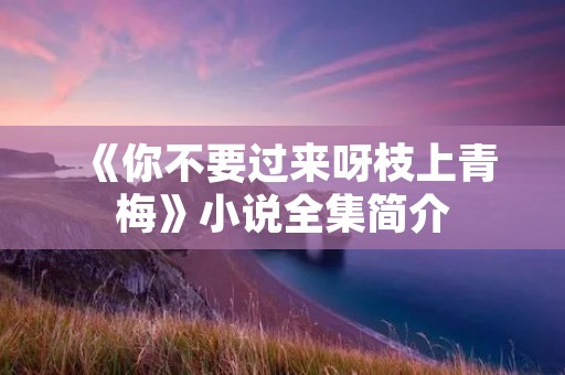 《你不要过来呀枝上青梅》小说全集简介