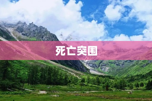 死亡突围：生存与逃亡的僵尸战争