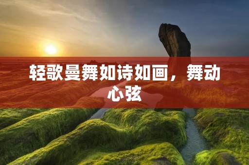 轻歌曼舞如诗如画,舞动心弦