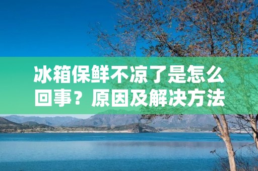 冰箱保鲜不凉了是怎么回事？原因及解决方法详解