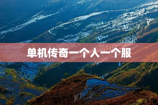 单机传奇一个人一个服：你的独享游戏体验