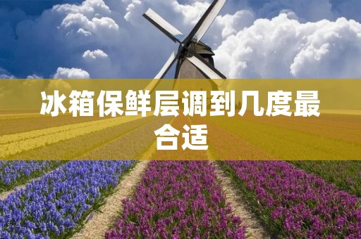 冰箱保鲜层调到几度最合适 冰箱保鲜层调到几度最合适