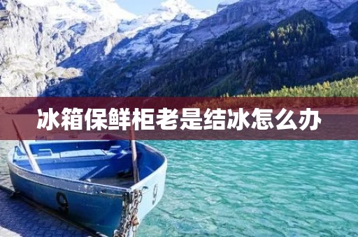 冰箱保鲜柜老是结冰怎么办 冰箱保鲜柜老是结冰怎么办