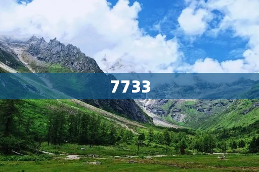 7733:开启数字时代的新篇章 7733:开启数字时代的新篇章