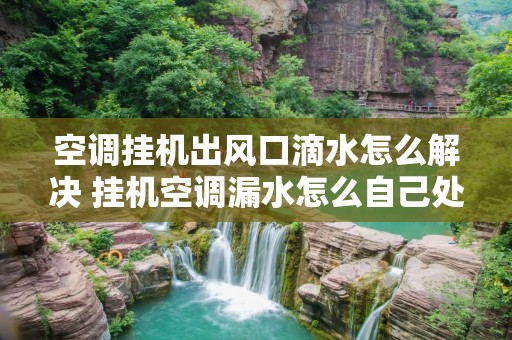 空调挂机出风口滴水怎么解决 挂机空调漏水怎么自己处理 空调挂机出风口滴水怎么解决 挂机空调漏水怎么自己处理