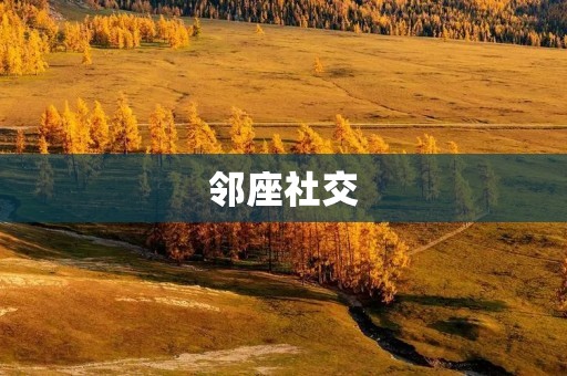 邻座社交：打破陌生人之间的隔阂，构建更加融洽的社交环境