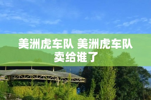 美洲虎车队 美洲虎车队卖给谁了
