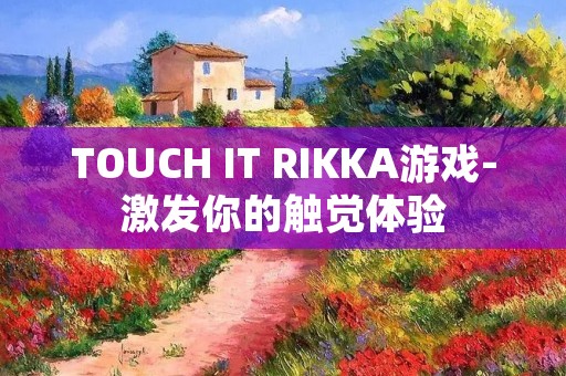 TOUCH IT RIKKA游戏-激发你的触觉体验