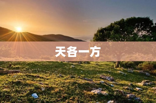 天各一方：探索人类文明的多元发展