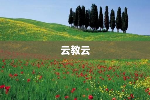 云教云：让教育摆脱地域限制的新时代