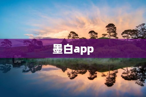 墨白app：让你的文字更加精彩生动