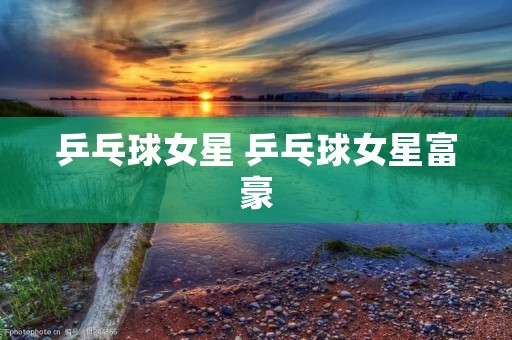 乒乓球女星 乒乓球女星富豪