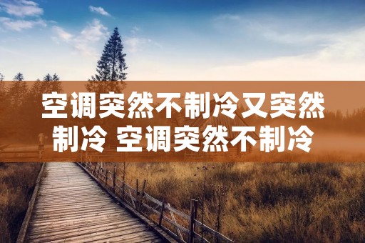 空调突然不制冷又突然制冷 空调突然不制冷然后又好了