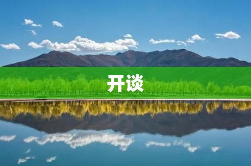 开谈：打开心灵之门的语音社交平台