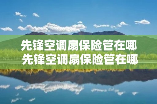 先锋空调扇保险管在哪 先锋空调扇保险管在哪个位置