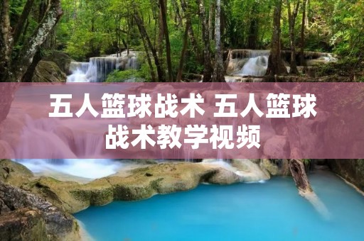 五人篮球战术 五人篮球战术教学视频