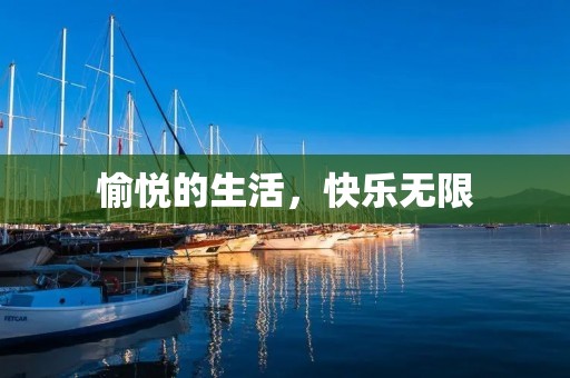 愉悦的生活,快乐无限 愉悦的生活,快乐无限