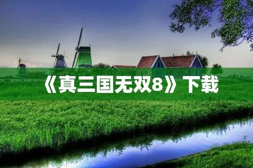 《真三国无双8》下载:全新战斗体验,带你领略三国英雄的力量!