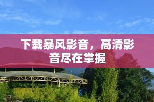 下载暴风影音，高清影音尽在掌握