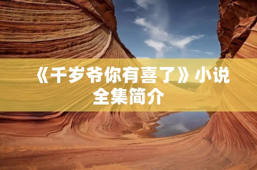 《千岁爷你有喜了》小说全集简介