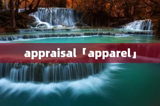 appraisal「apparel」 appraisal「apparel」