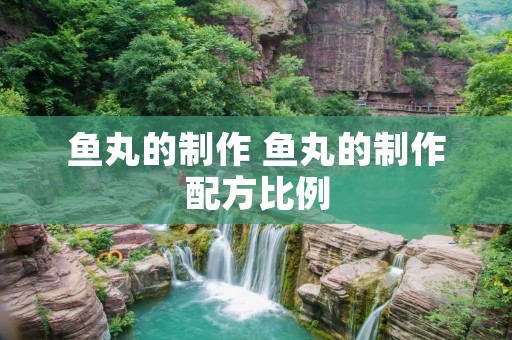 鱼丸的制作 鱼丸的制作配方比例