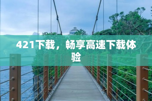 421下载，畅享高速下载体验
