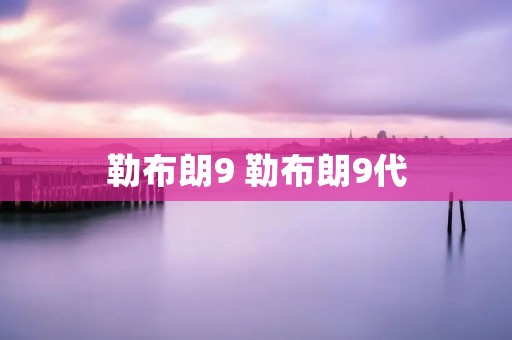 勒布朗9 勒布朗9代 勒布朗9 勒布朗9代