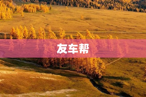 友车帮：共享出行，让出行更便捷