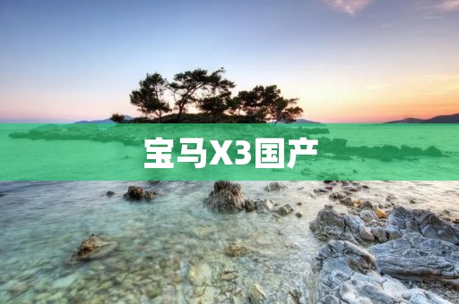 宝马X3国产：豪华与性能的完美结合