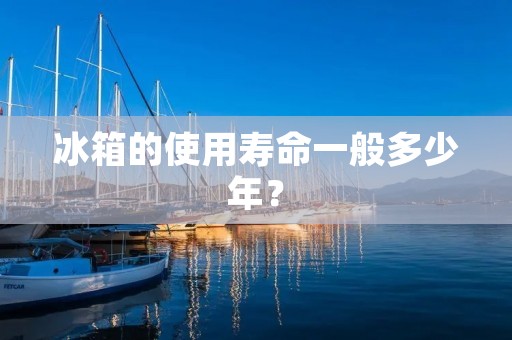 冰箱的使用寿命一般多少年? 冰箱的使用寿命一般多少年?