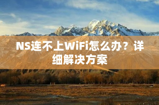 NS连不上WiFi怎么办?详细解决方案 NS连不上WiFi怎么办?详细解决方案