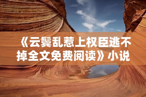 《云鬓乱惹上权臣逃不掉全文免费阅读》小说全集简介