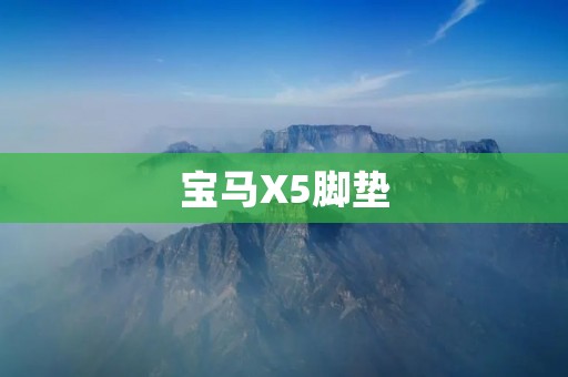 宝马X5脚垫:为你的座驾提供舒适与保护的完美选择 宝马X5脚垫:为你的座驾提供舒适与保护的完美选择