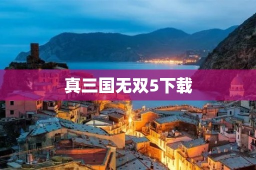 真三国无双5下载：三国题材的经典动作游戏