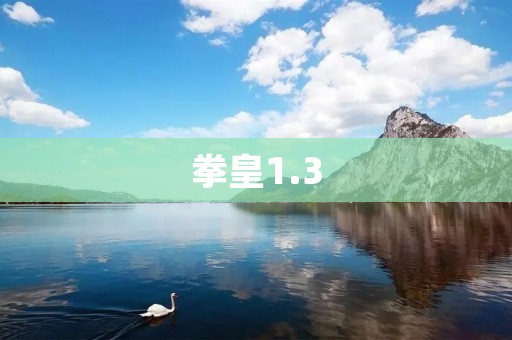 拳皇1.3:经典格斗游戏的再现 拳皇1.3:经典格斗游戏的再现