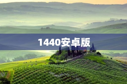 1440安卓版:一款高性能的安卓手机游戏体验 1440安卓版:一款高性能的安卓手机游戏体验