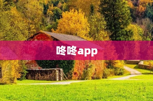 咚咚app：打造智能生活，让生活更便捷