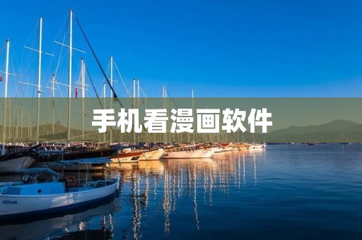 手机看漫画软件：让你随时随地畅享漫画世界