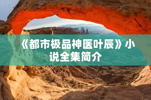 《都市极品神医叶辰》小说全集简介