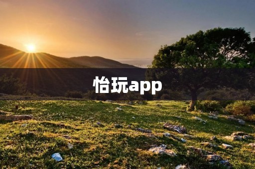 怡玩app：让你畅享精彩娱乐时光