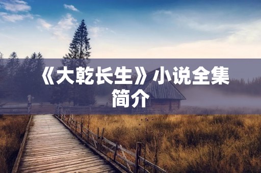 《大乾长生》小说全集简介
