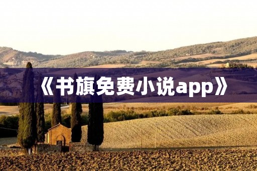 《书旗免费小说app》：打开阅读的新世界