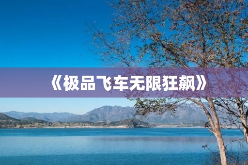 《极品飞车无限狂飙》：超越极限的极致竞速之旅
