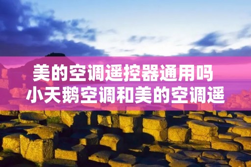 美的空调遥控器通用吗 小天鹅空调和美的空调遥控器通用吗