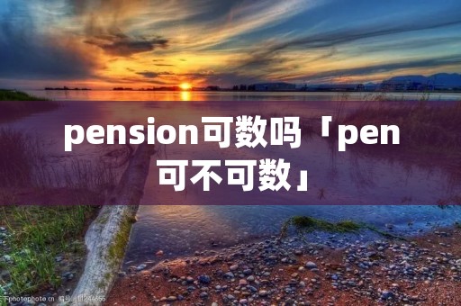 pension可数吗「pen可不可数」 pension可数吗「pen可不可数」