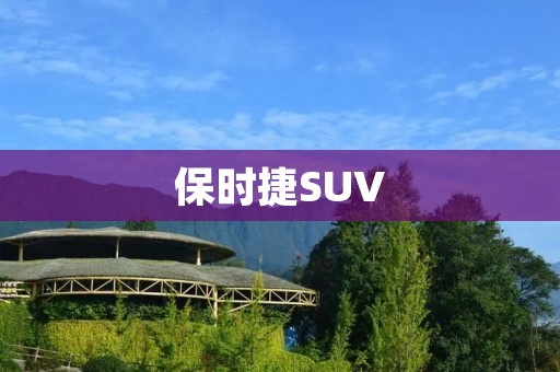 保时捷SUV:豪华与性能的完美结合 保时捷SUV:豪华与性能的完美结合