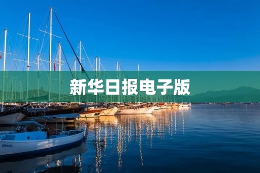 新华日报电子版:掌握时事,随时随地获取最新资讯 新华日报电子版:掌握时事,随时随地获取最新资讯