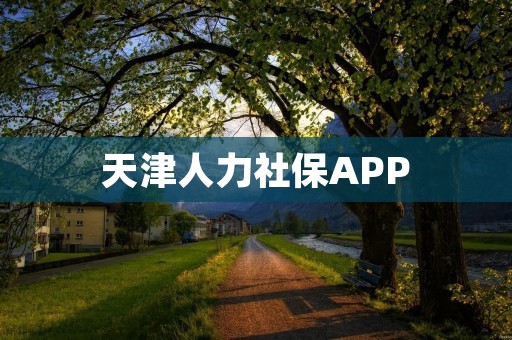 天津人力社保APP：助力天津市民享受便捷社保服务